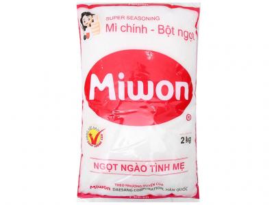 Bột ngọt hạt nhỏ Miwon gói 2kg