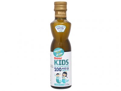 Dầu cá dinh dưỡng Ranee Kids chai 250ml