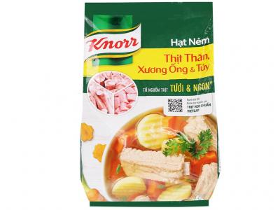 Hạt nêm Knorr thịt thăn, xương ống, tủy gói 1,8kg