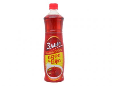 Nước chấm cá cơm 3 Miền chai 800ml