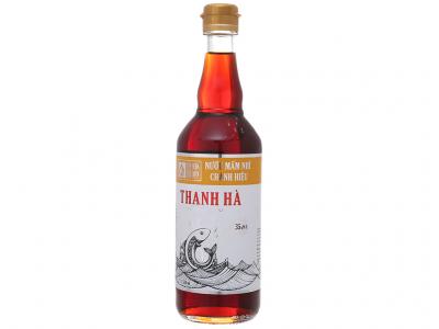 Nước mắm nhĩ chánh hiệu Thanh Hà 35 độ đạm chai 520ml