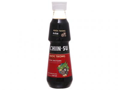 Nước tương Chinsu nấm Shiitake chai 330ml