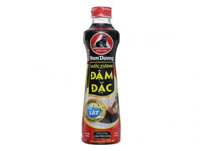 Nước tương đậm đặc Nam Dương chính hiệu Con Mèo Đen chai 500ml