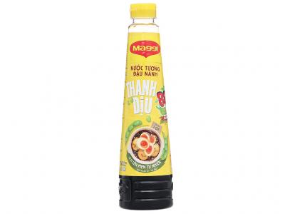 Nước tương đậu nành Maggi thanh dịu chai 300ml