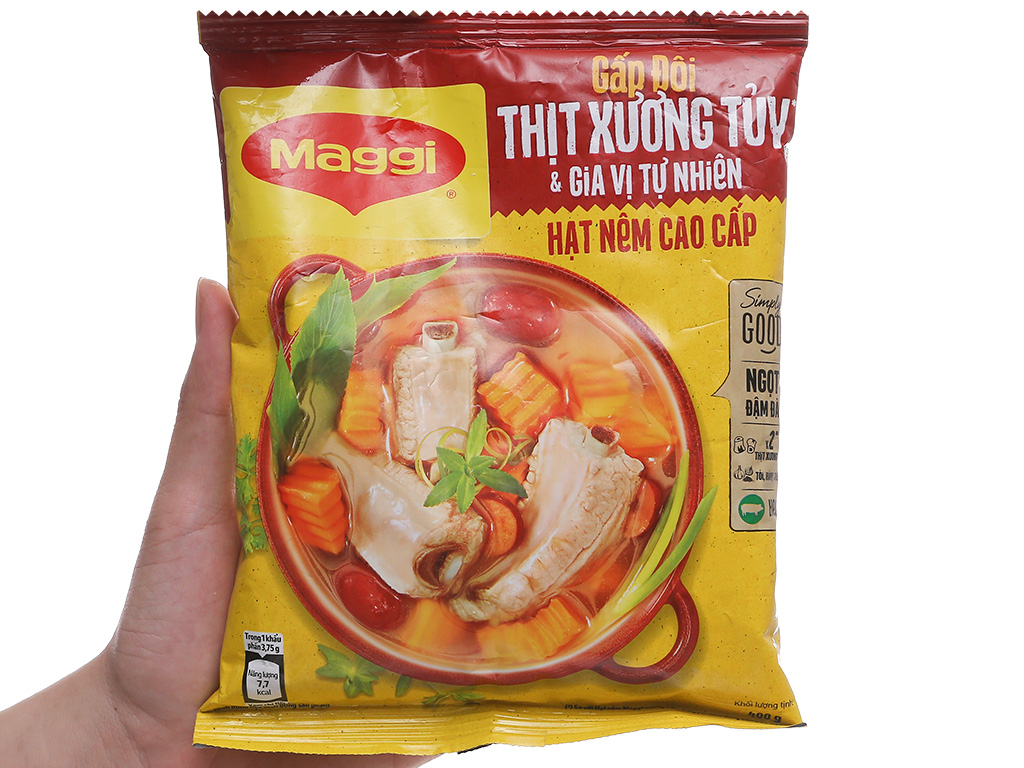 Hạt nêm cao cấp Maggi gói 400g 1