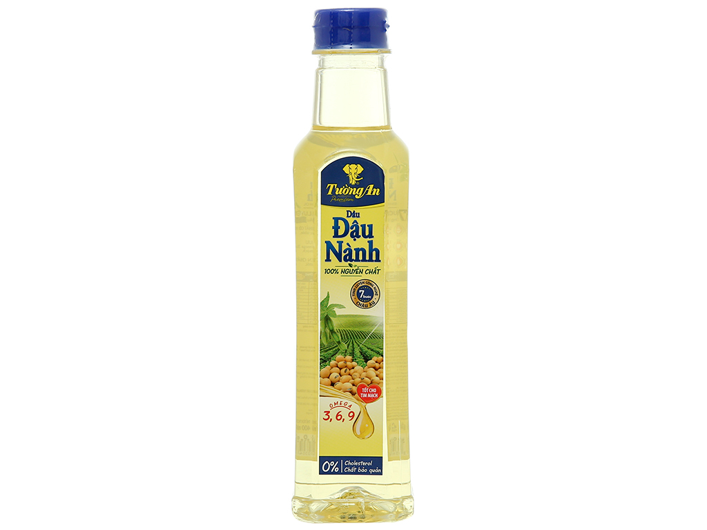 Dầu đậu nành 100% nguyên chất Tường An chai 400ml 1