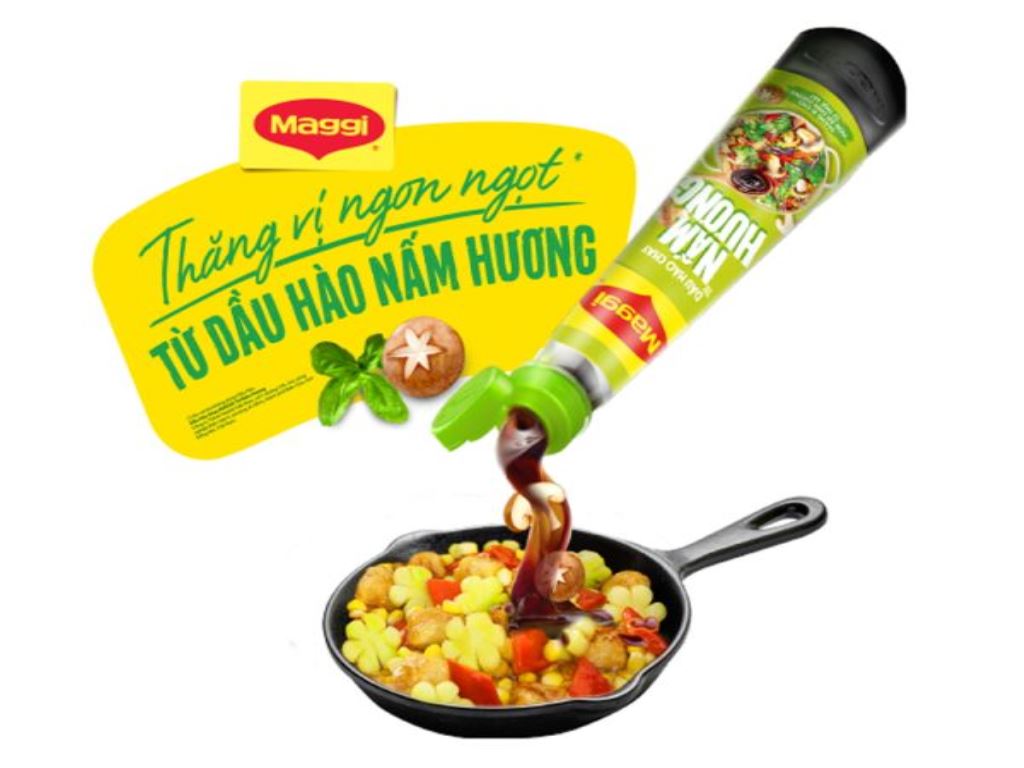 Dầu hào chay Maggi chai 350g 2