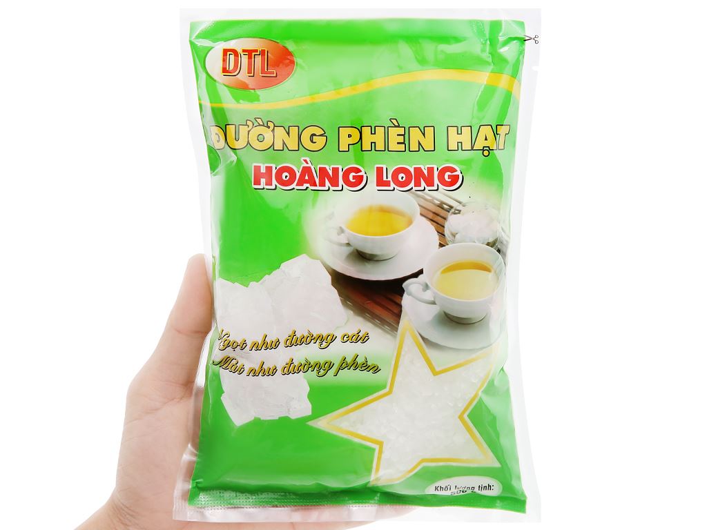 Đường phèn hạt nhỏ Hoàng Long gói 500g 13