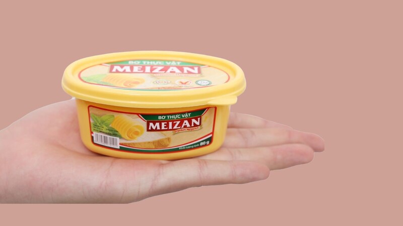 Bơ Meizan hủ 80g giá rất rẻ, chỉ khoảng 9.000 đồng