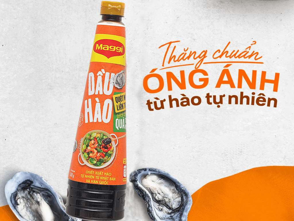 Dầu hào đậm đặc Maggi chai 530g 2